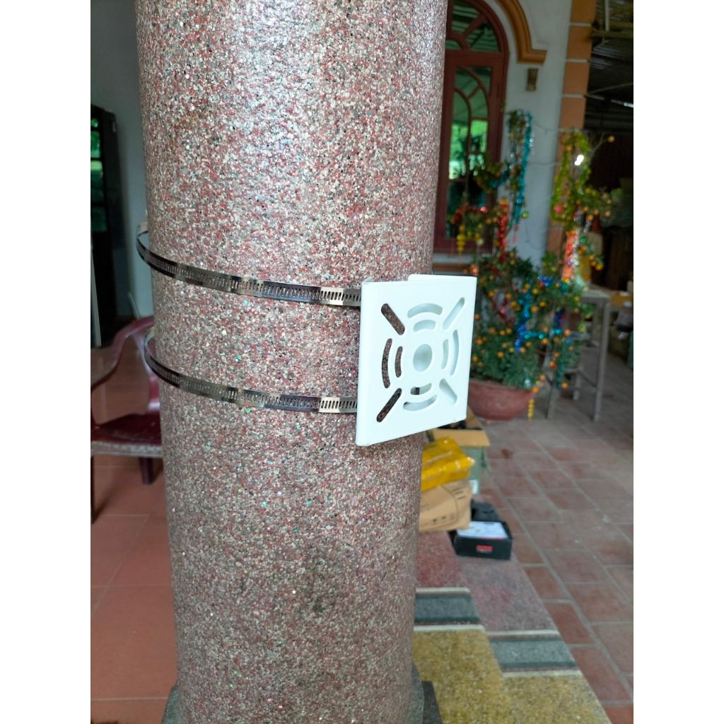 Đế gắn chân camera ngoài trời quan sát bằng thép loại 1. Cỡ 10 x 12