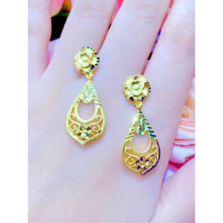 Bông tai nữ cao cấp dát vàng 24k