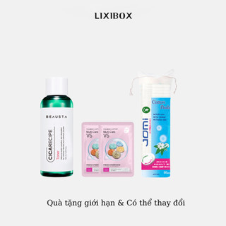 [HB Gift] Combo Nước Hoa Hồng, Mặt Nạ, Bông Tẩy Trang