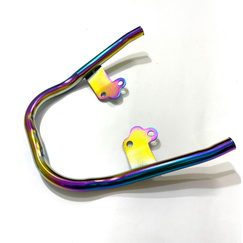 Tay xách titan 7, cảng sau titan màu gắn cho xe wave 50cc 100cc 110cc 2006 - 2022 hàng đẹp chuẩn ảnh