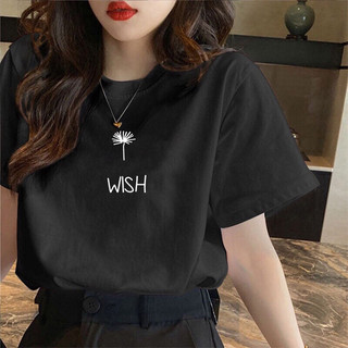 Áo kiểu thun nữ cổ tròn ta ngắn Wish form vừa