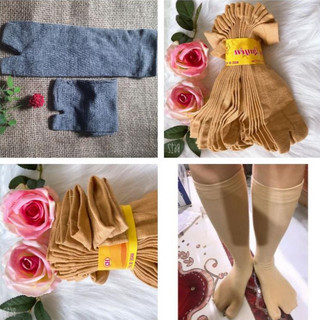 Tất vớ chân đi nắng dày dặn cao 100% cotton, mịn, mềm, co giãn tốt - vớ chống nắng