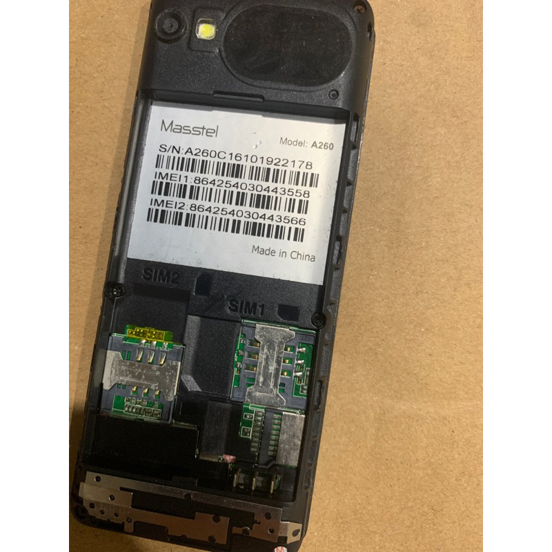 Xác điện thoại masstel a260