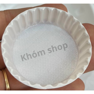 100 chén tương chén chấm dùng 1 lần đựng muối tiêu, tương, sốt cà chua tiện dụng loại tốt, dày, cứng cáp