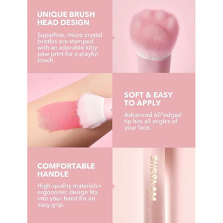 Cọ tán phấn má SHEGLAM Color Bloom Liquid Blush Brush.