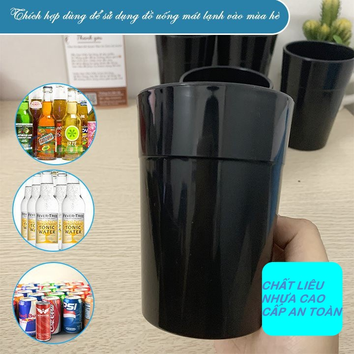 Cốc phíp uống nước nhựa Việt Nhật 330ml, 450ml. Cốc chịu nhiệt cao cấp bền đẹp 6315