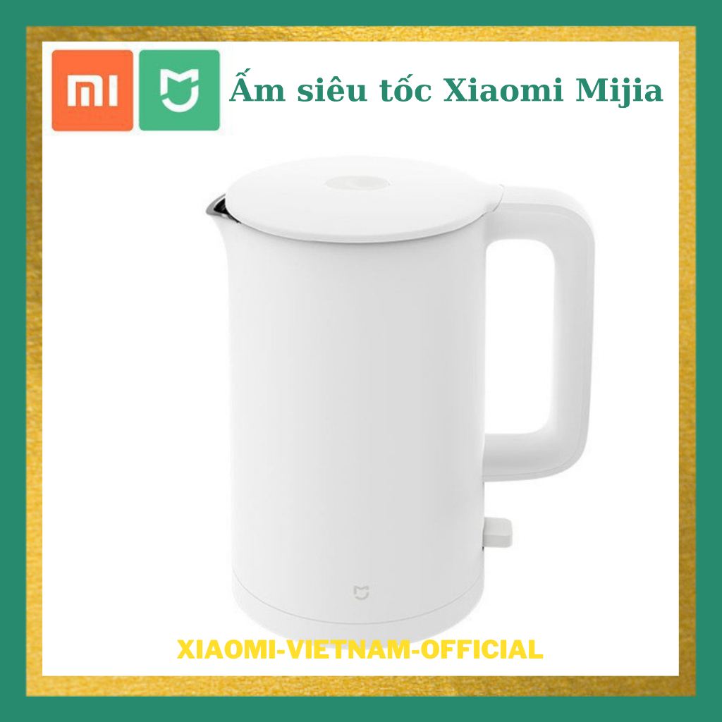 Ấm đun nước siêu tốc Xiaomi MIJIA 1A Bình đun nước Xiaomi 1A 2020 MJDSHO2YM đun siêu nhanh cách nhiệt tốt