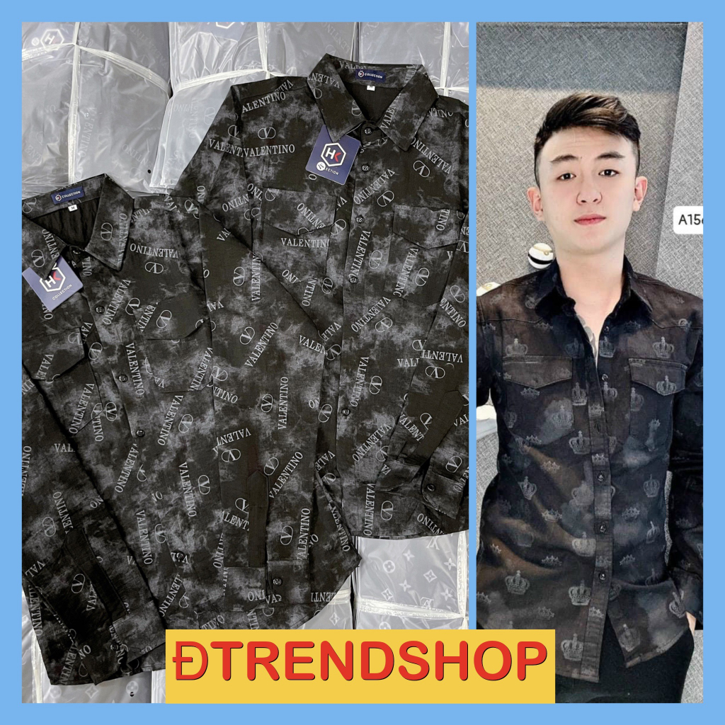 🔥HOT HOT🔥 Áo Sơmi Đũi LOAN màu in full, mát mẻ cử đông thoải mái không bung chỉ,phai màu và không xù lông ĐTREND.SHOP