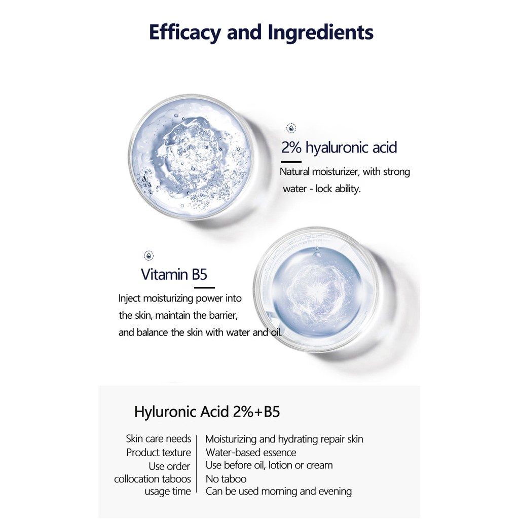 Serum The Ordinary Hyaluronic Acid 2% + B5  Phục Hồi Và Dưỡng Ẩm Căng Bóng Da 30ml