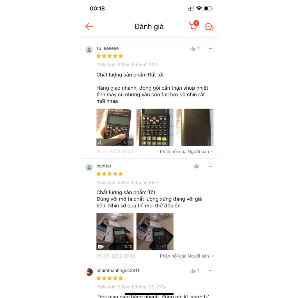 Máy tính Casio Fx 570VN Plus Eddtion 2 cũ| Casio Fx 570VN Plus CŨ CHÍNH HÃNG soi laser bảo hành lên tới 7 năm