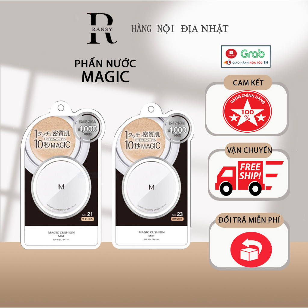 PHẤN NƯỚC MISSHA MAGIC CUSHION SPF 50+ PA+++ Kiềm dầu đỉnh cao dành cho mọi loại da