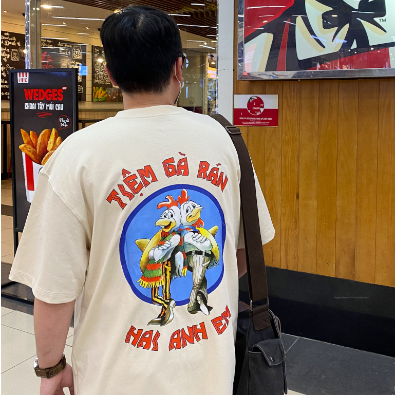 Áo thun local brand Breaking Bad - Tiệm Gà Gus Fring | Áo Vớ Vẩn | Cotton 230gsm