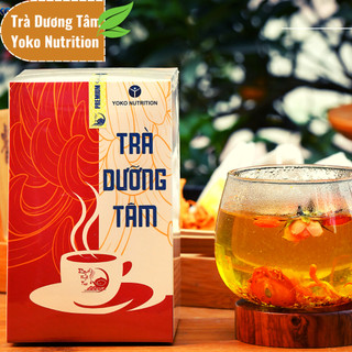 Trà Dưỡng Tâm YOKO trà thảo mộc cân bằng huyết áp, an thần, ngủ ngon Minna