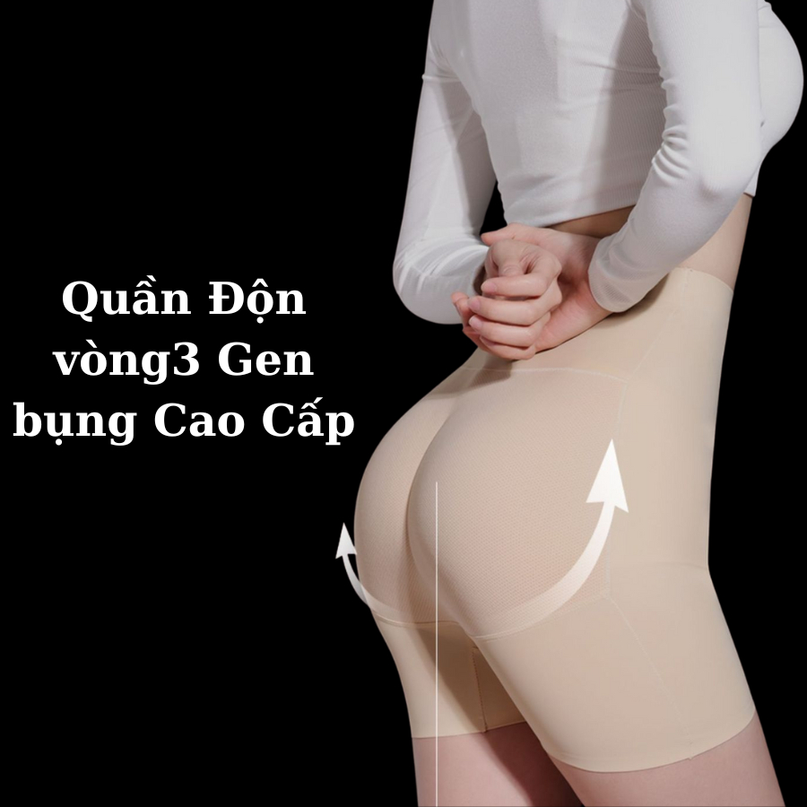 [ẩn] Quần Độn Mông Chất Su Mút Liền Cao Cấp KRYSTAL P006