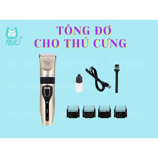 Tông đơ cho thú cưng, cắt lông chó mèo (có clip sử dụng)