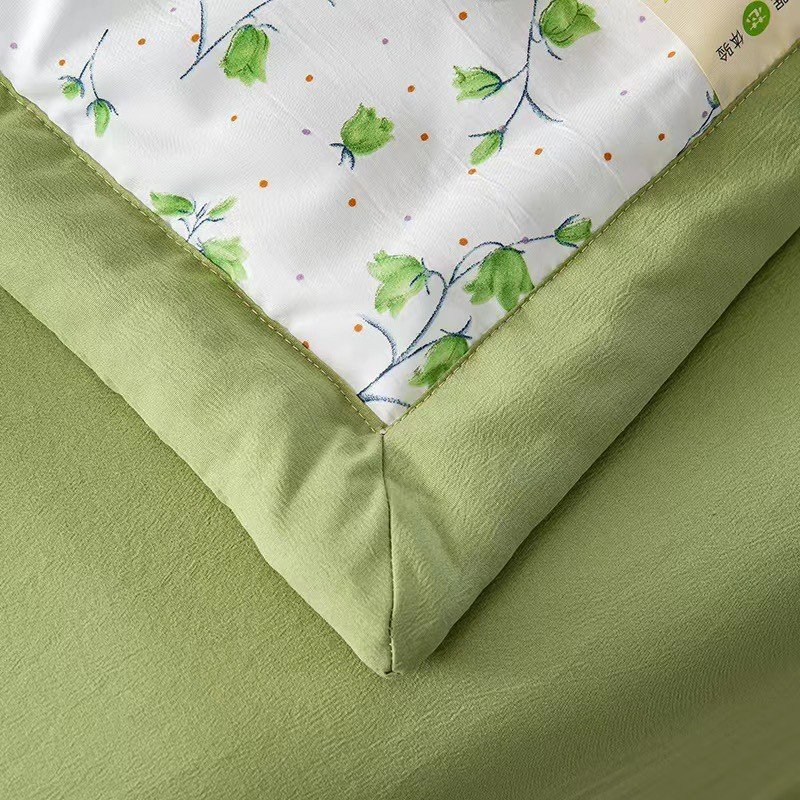 Bộ chăn ga gối Cotton đũi MD.DECOR - Bedding họa tiết dễ thương mềm mát cao cấp Drap bọc nệm nhiều kích thước m4 M6 M8