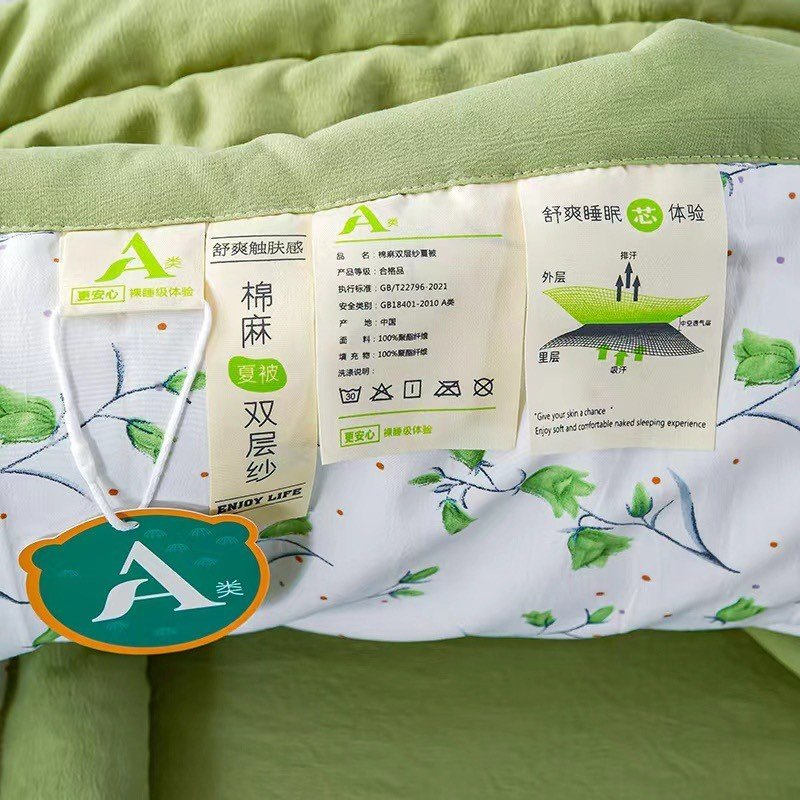 Bộ chăn ga gối Cotton đũi MD.DECOR - Bedding họa tiết dễ thương mềm mát cao cấp Drap bọc nệm nhiều kích thước m4 M6 M8