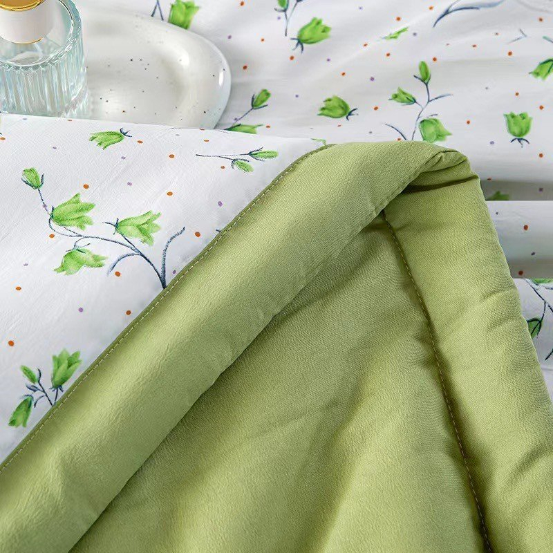Bộ chăn ga gối Cotton đũi MD.DECOR - Bedding họa tiết dễ thương mềm mát cao cấp Drap bọc nệm nhiều kích thước m4 M6 M8