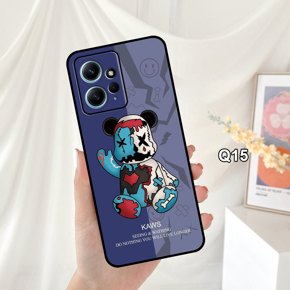 Ốp Lưng Xiaomi Redmi Note 12 4G- Redmi Note 12 5G - Redmi Note 12 Pro 5G In Hình Gấu Cute- Trend- CASE88.