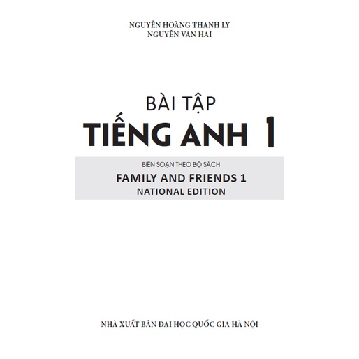 Sách - Bài tập tiếng anh 1 biên soạn theo bộ sách family and friends 1 national edition