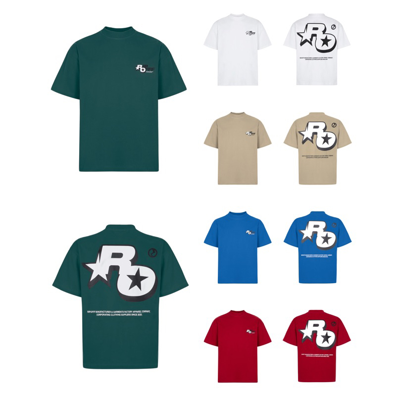 RIPOFFF Star Logo T-shirt