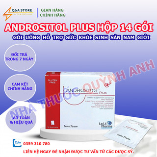Andrositol Plus Hỗ Trợ Sinh sản nam giới Hộp 14 gói.
