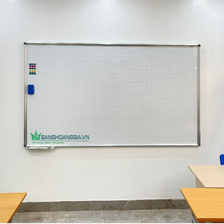 Bảng từ trắng hàn quốc - 자석 화이트 보드  ,KT : 1m2 x 1m5 ,tặng bút dạ ,bông lau,nam châm