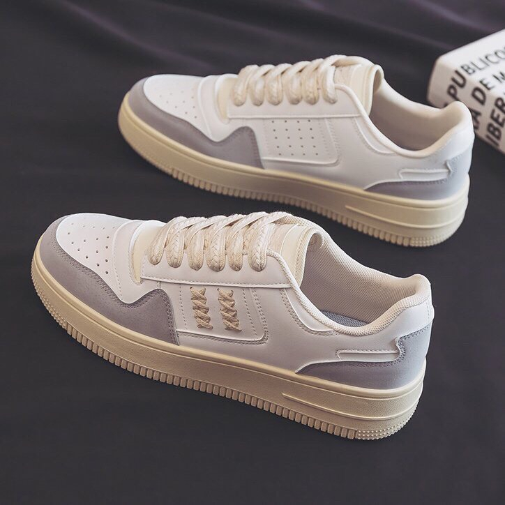 Giày thể thao Sneaker nam G79 học sinh sinh viên màu trắng đế cao đẹp thời trang phong cách Hàn Quốc giá rẻ A1