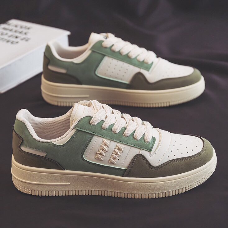 Giày thể thao Sneaker nam G79 học sinh sinh viên màu trắng đế cao đẹp thời trang phong cách Hàn Quốc giá rẻ A1