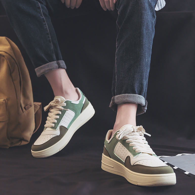 Giày thể thao Sneaker nam G79 học sinh sinh viên màu trắng đế cao đẹp thời trang phong cách Hàn Quốc giá rẻ A1