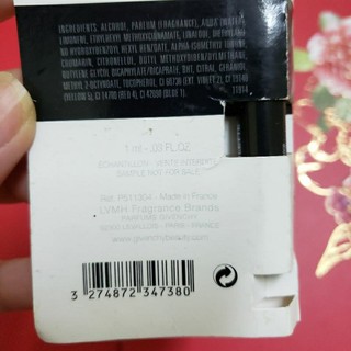 sample 1ml nước hoa Givenchy Gentleman EDT