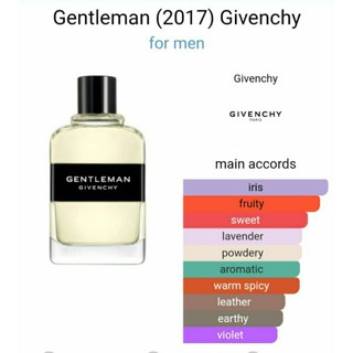 sample 1ml nước hoa Givenchy Gentleman EDT