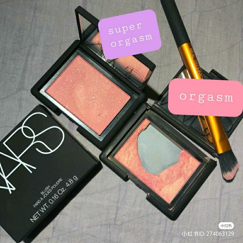Phấn má hồng NARS Super Orgasm fullsize 4.8g hồng đào