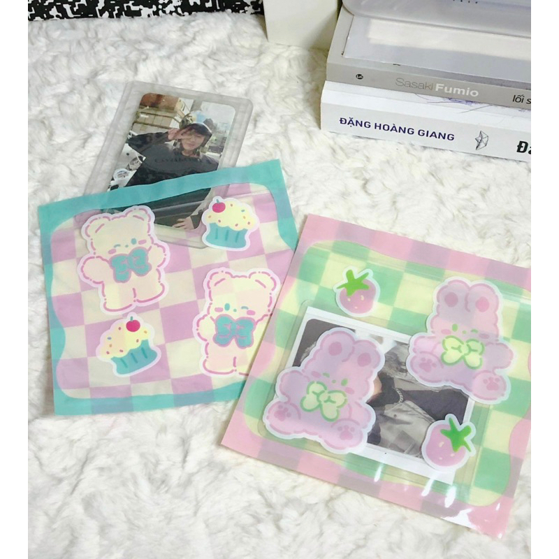 Túi Zip Gấu Cute [Tiệm Nhà Cá]
