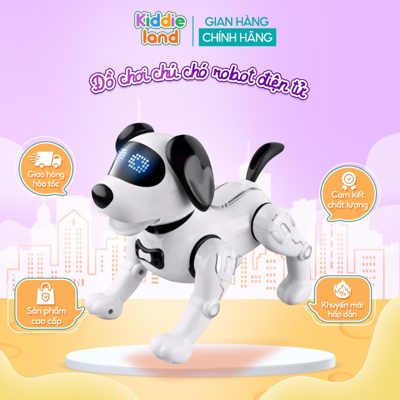 Đồ chơi chú chó Robot điện tử điều khiển từ xa thông minh Kiddie Land