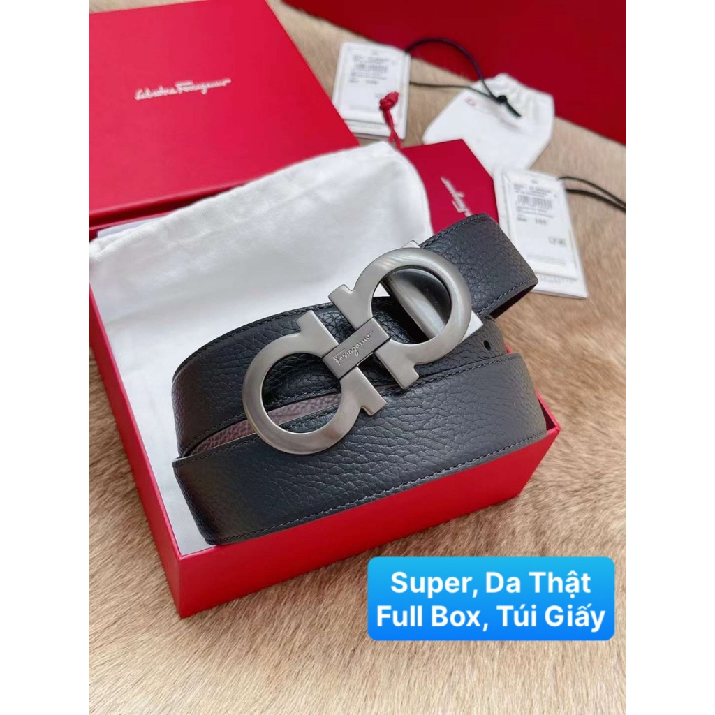 Thắt Lưng Nam SF Salvatore VIP Da Thật Full Box Túi Giấy (NHẮN TIN TRƯỚC SHOP KIỂM KHO)