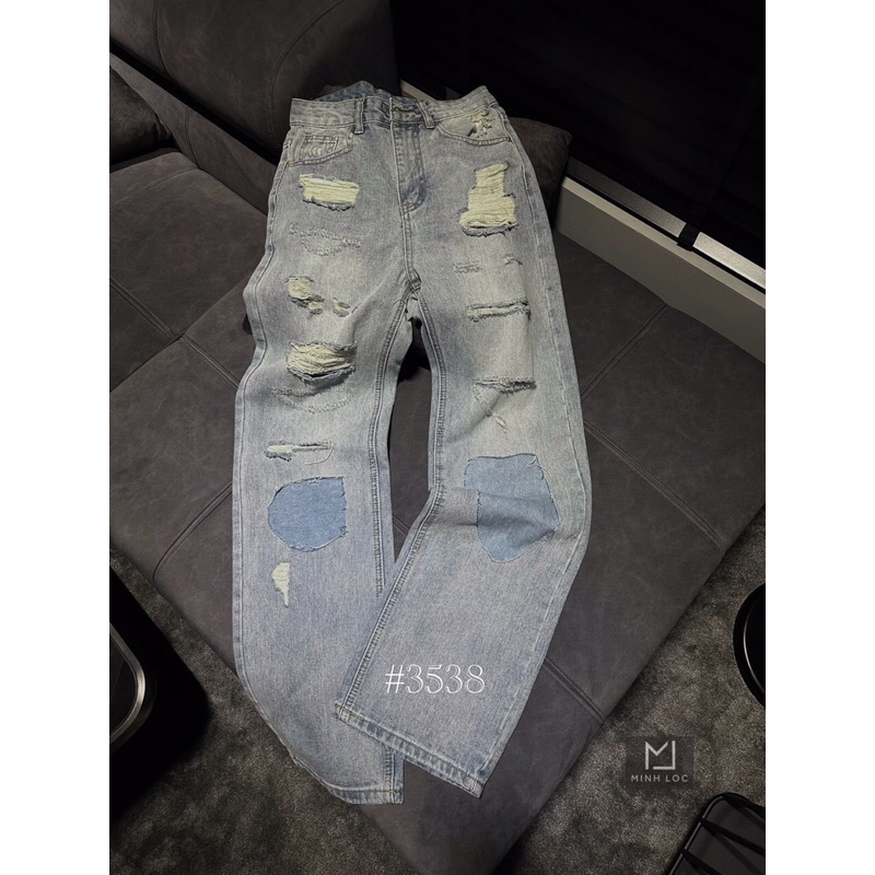 Quần jean xuông rách Levis hit hot (áo e có bán)