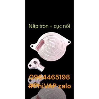 Bộ nắp nước cnc + nắp đầu cnc cho exciter 135/150 lên bơm nước điện