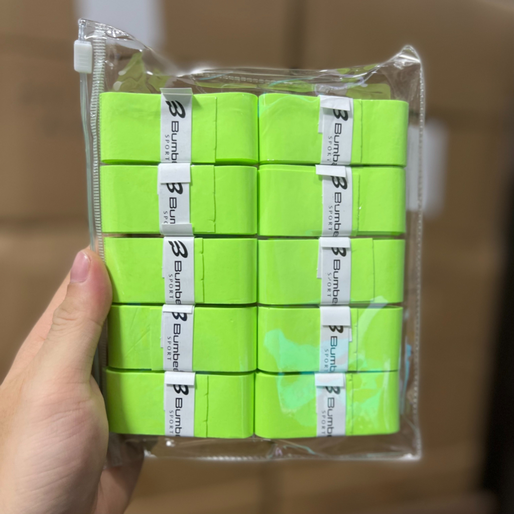 COMBO CUỐN CÁN BUMBEE CHÍNH HÃNG CẦU LÔNG, TENNIS LOẠI XỊN, SIÊU BÁM HÚT MỒ HÔI, RẤT ÊM KIỂM TRA TRƯỚC KHI THANH TOÁN