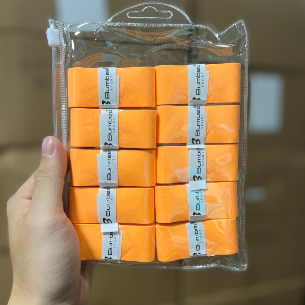 COMBO CUỐN CÁN BUMBEE CHÍNH HÃNG CẦU LÔNG, TENNIS LOẠI XỊN, SIÊU BÁM HÚT MỒ HÔI, RẤT ÊM KIỂM TRA TRƯỚC KHI THANH TOÁN