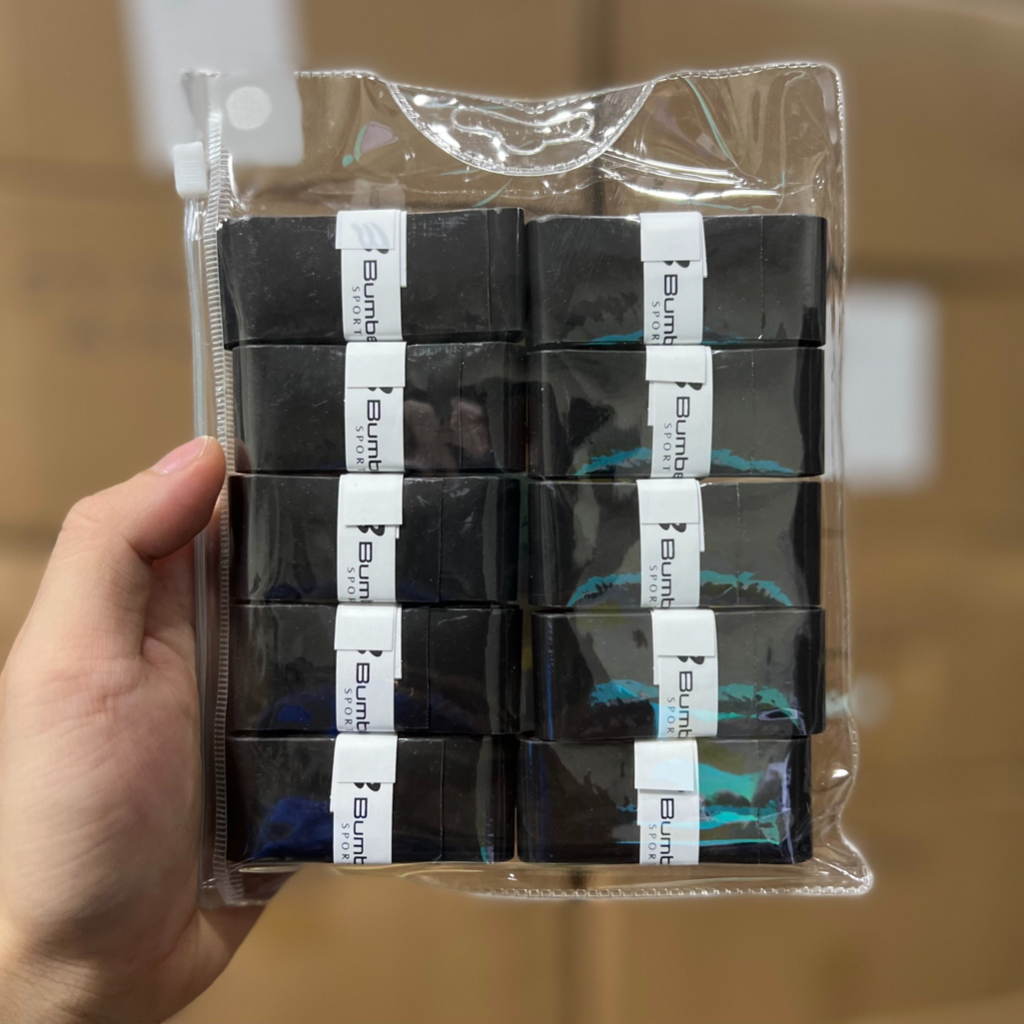 COMBO CUỐN CÁN BUMBEE CHÍNH HÃNG CẦU LÔNG, TENNIS LOẠI XỊN, SIÊU BÁM HÚT MỒ HÔI, RẤT ÊM KIỂM TRA TRƯỚC KHI THANH TOÁN