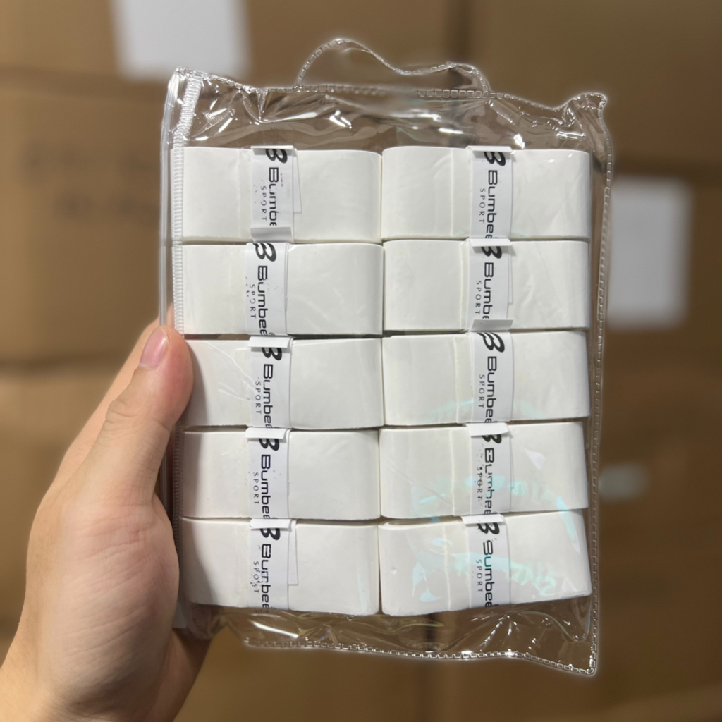 COMBO CUỐN CÁN BUMBEE CHÍNH HÃNG CẦU LÔNG, TENNIS LOẠI XỊN, SIÊU BÁM HÚT MỒ HÔI, RẤT ÊM KIỂM TRA TRƯỚC KHI THANH TOÁN