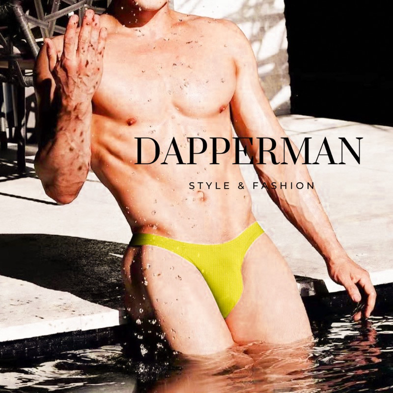 Quần lót nam lọt khe chất cotton co dãn cao cấp, quần lót tam giác nâng mông DAPPERMAN
