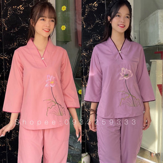 Đồ lam đi chùa# nút ngọc cao cấp