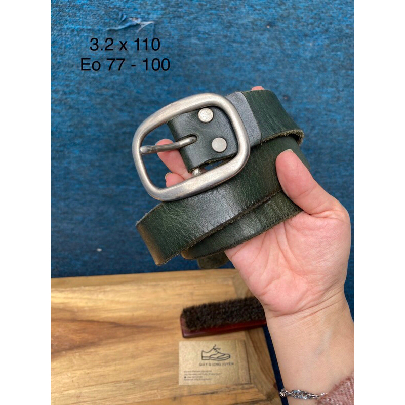 Thắt lưng 2hand da miếng đẹp