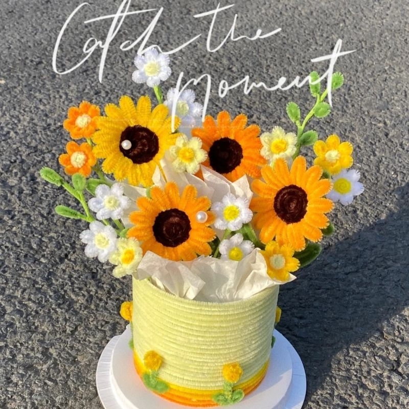 Kẽm nhung 6-8mm làm hoa handmade trang trí decor quà tặng nhiều màu sắc hàng loại 1