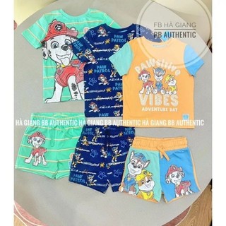 Set quần áo bé trai chó cứu hộ