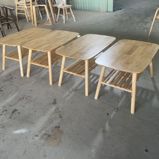 Bàn trà, bàn sofa gỗ 2 tầng gấp gọn