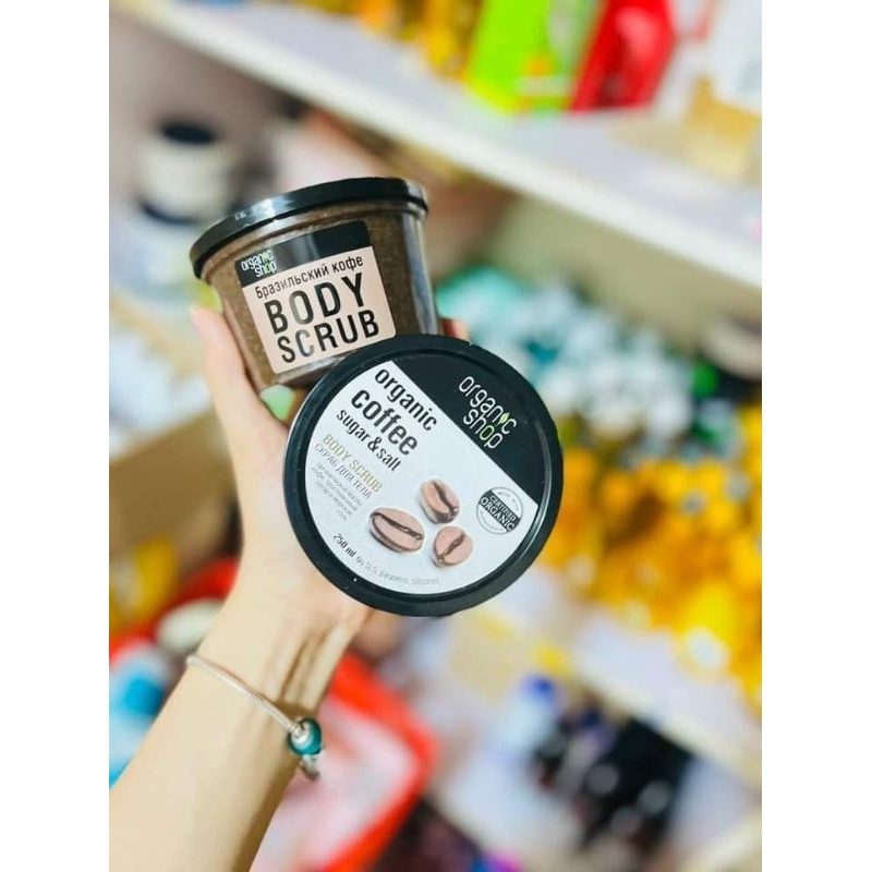 Tẩy tế bào chết body scrub organic shop