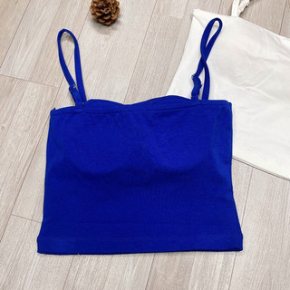 Áo 2 dây về đủ màu phom croptop